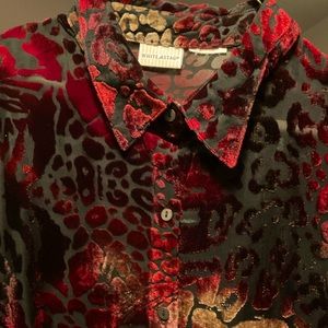 Womens blouse Vintage White Stag!